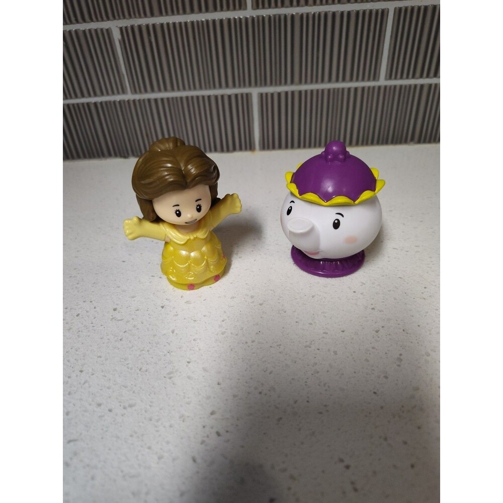 Fisher Price Little People Time for Tea With Belle and Mrs. Potts Teapot